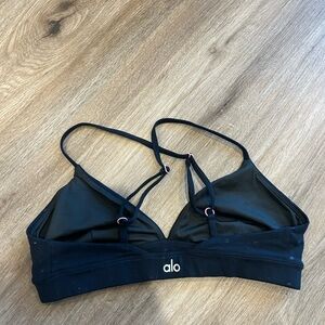 ALO yoga cross cross top/sports bra